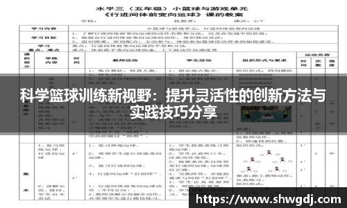 科学篮球训练新视野：提升灵活性的创新方法与实践技巧分享