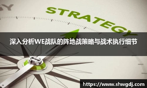 深入分析WE战队的阵地战策略与战术执行细节
