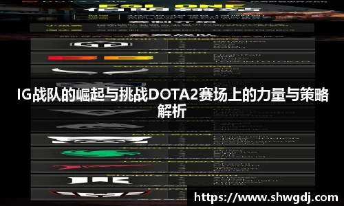 IG战队的崛起与挑战DOTA2赛场上的力量与策略解析